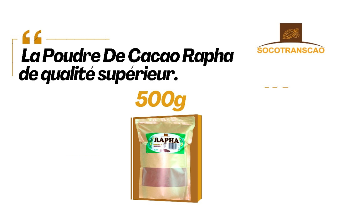 POUDRE DE CACAO 500G